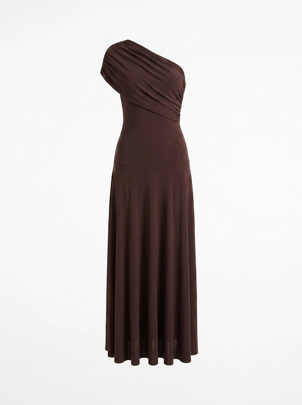 Vestido Un Hombro Oficina & Noche
