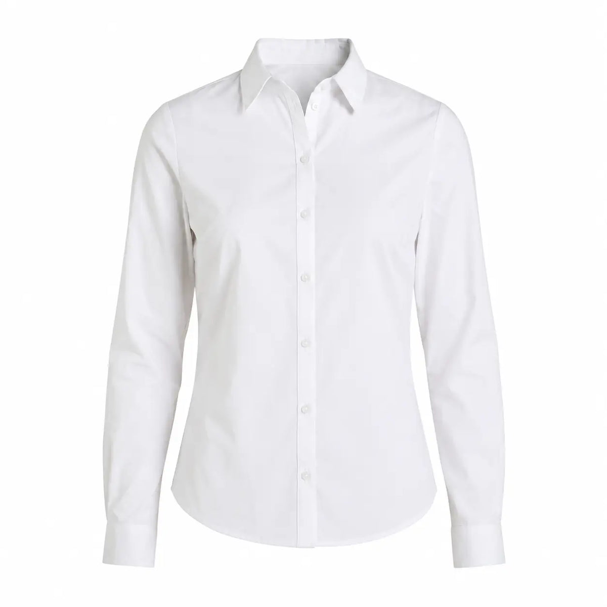 Camisa Blanca Estructurada Oficina & Noche