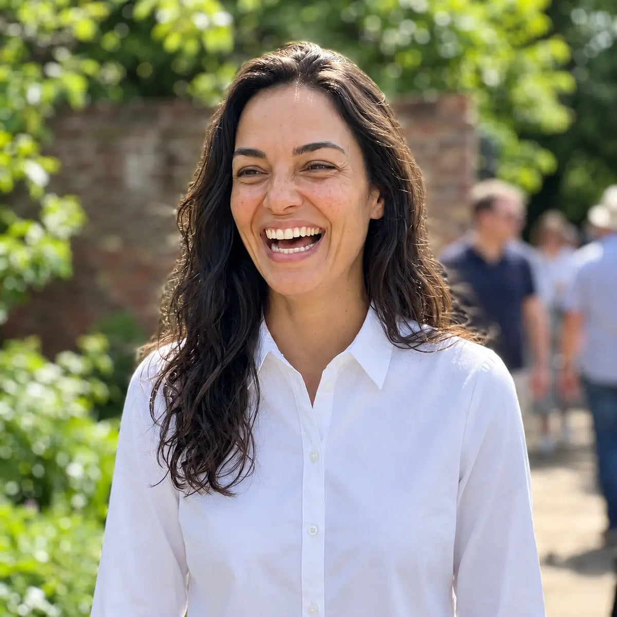 Camisa Blanca Estructurada Oficina & Noche